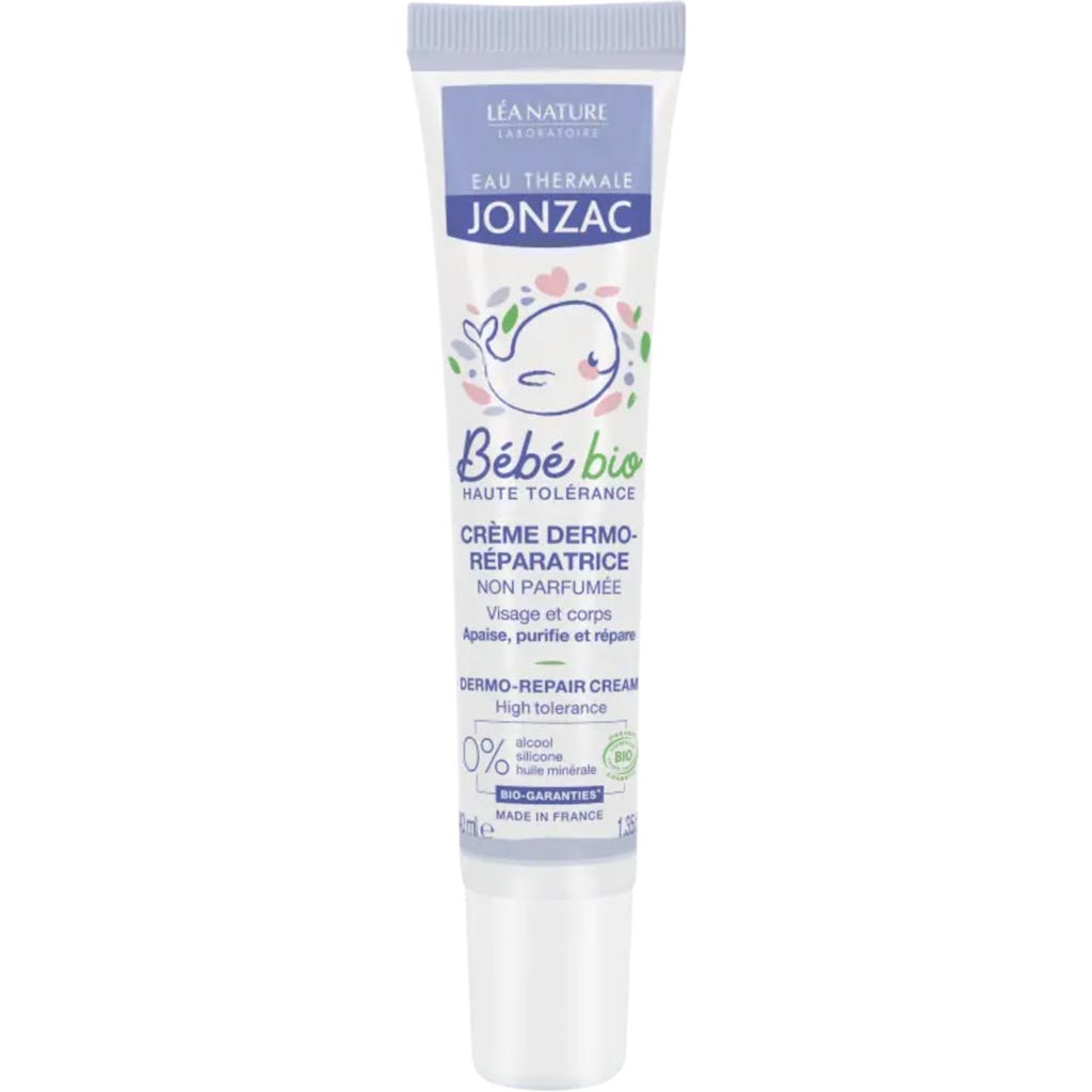 Eau Thermale JONZAC BébéBio Dermo-Repair Cream, 40 ml - Ecco Verde