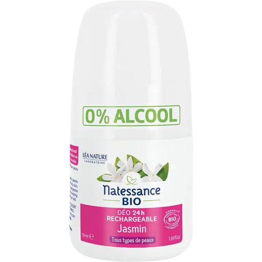 Natessance Desodorante Roll-On - Jazmín - 50 ml