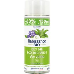 Natessance Deodorante Roll-On alla Verbena - Refill 150 ml