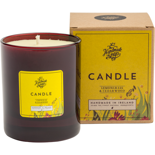 The Handmade Soap Company Candle - Lemongrass & Cedarwood