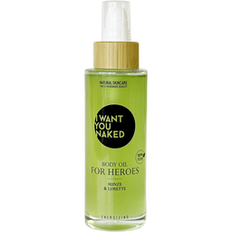 I WANT YOU NAKED For Heroes Body Oil