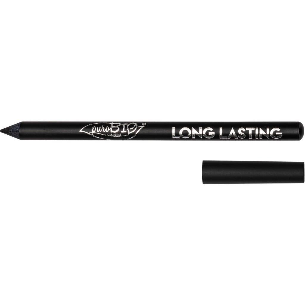 puroBIO Cosmetics Matita Long Lasting, 01L Black (vegan)