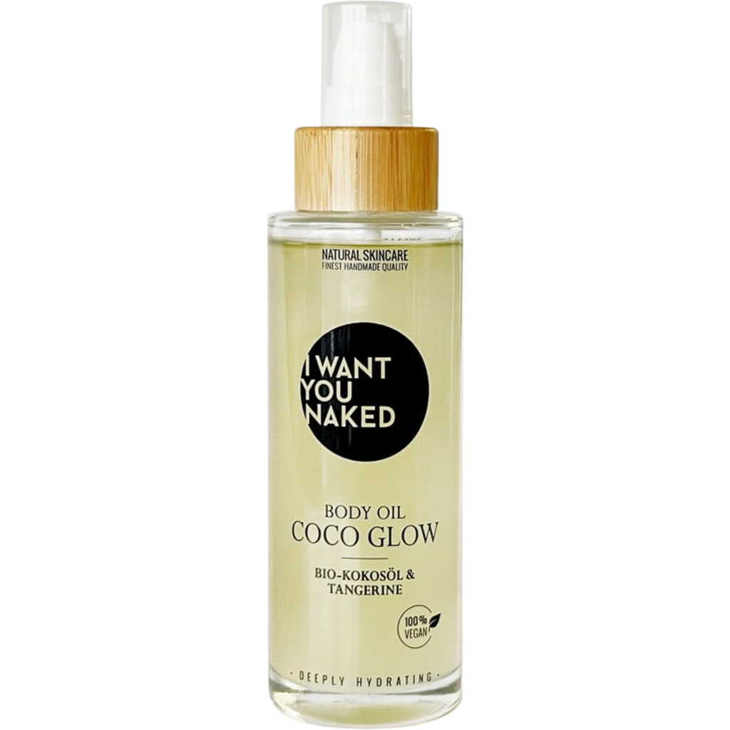 I WANT YOU NAKED Coco Glow Body Oil, 100 ml - Ecco Verde Online Shop