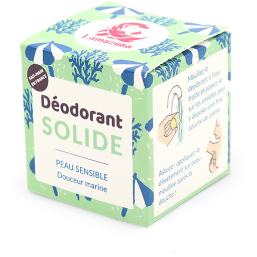 Lamazuna Trd dezodorant z nežnim morskim vonjem - 30 g