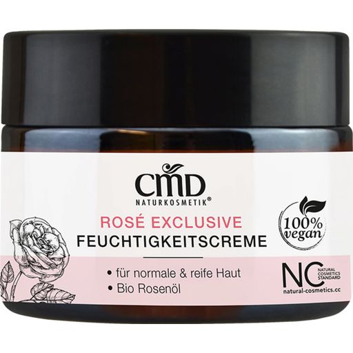 CMD Naturkosmetik Crème Hydratante "Rosé Exclusive" - 50 ml