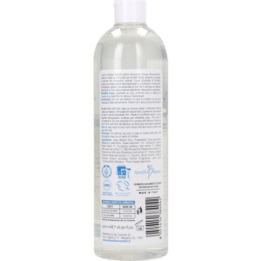 Alkemilla Eco Bio Cosmetic Agua Micelar Aciano y Árbol de Té - 500 ml