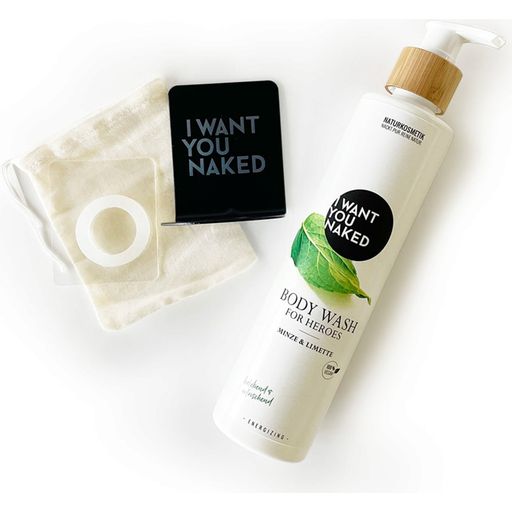 I WANT YOU NAKED For Heroes Shower Kit - 1 setti