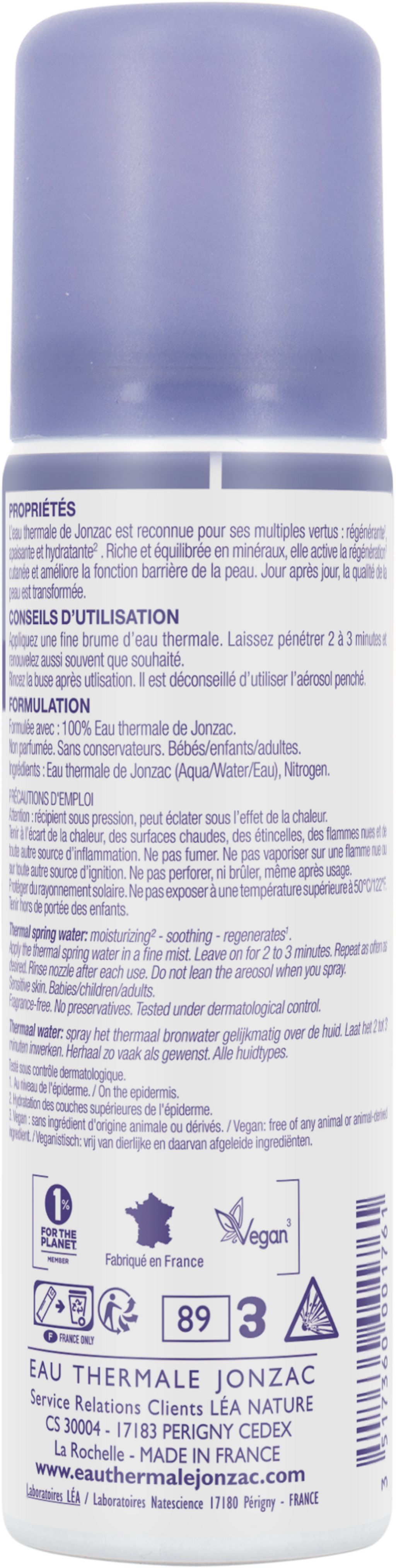 Eau Thermale JONZAC Thermal Spring Water - 50 ml
