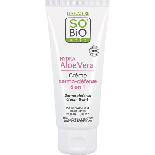 LÉA NATURE SO BiO étic 5in1 Bio-Aloe Vera Dermo-Defense Creme - 50 мл