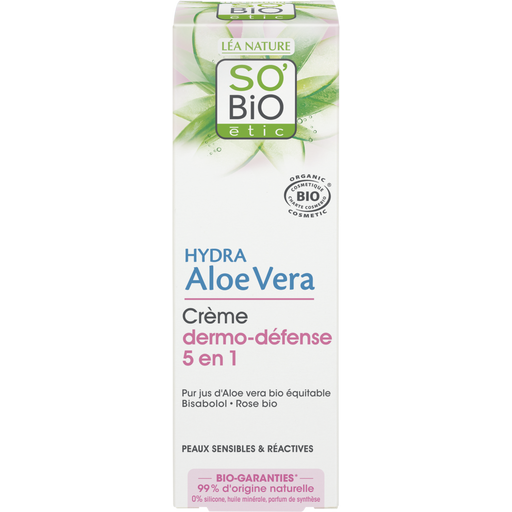 Crème Dermo-Défense 5 en 1 - HYDRA Aloe Vera - 50 ml