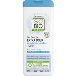 LÉA NATURE SO BiO étic Extra jemný sprchový gel s aloe vera - 650 ml