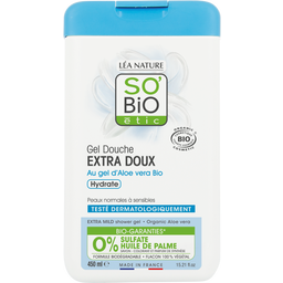 LÉA NATURE SO BiO étic Gel Douche Extra Doux à l'Aloe Vera - 450 ml