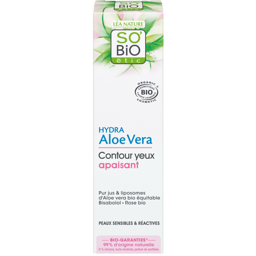 LÉA NATURE SO BiO étic Aloe Vera Hipoallergén szemkörnyékápoló - 15 ml