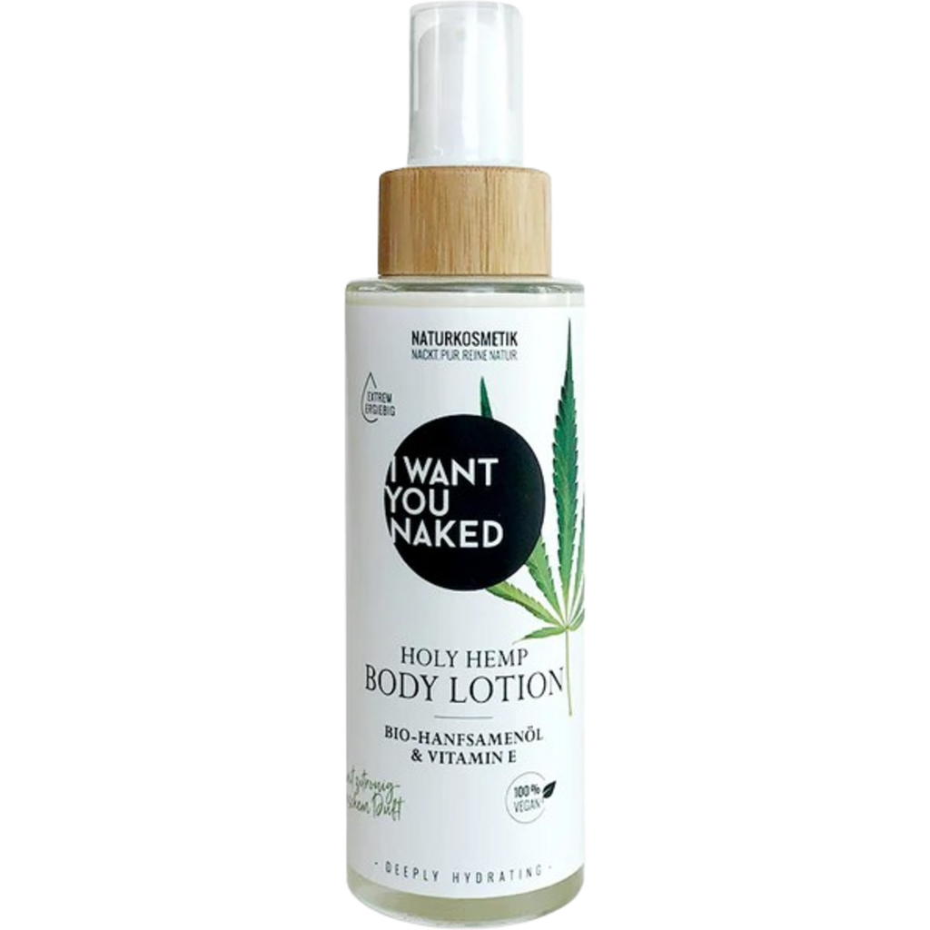 I WANT YOU NAKED Holy Hemp Body Lotion, 100 ml Ecco Verde Italia