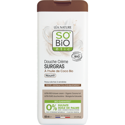 Crema Limpiadora Ducha Ultra Nutritiva Coco - 650 ml