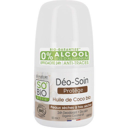 LÉA NATURE SO BiO étic Zaščitni deodorant s kokosom - 50 ml