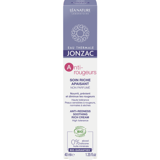 Jonzac Anti-rougeurs Soothing Rich Cream - 40 ml