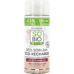LÉA NATURE SO BiO étic Deo Roll-on Eselsmilch - Refill 150 ml
