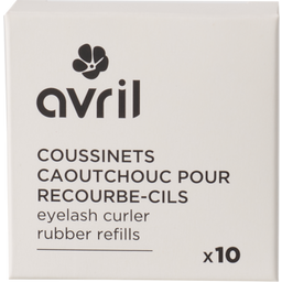 Avril Coussinets Caoutchouc pour Recourbe-Cils - 10 pièces