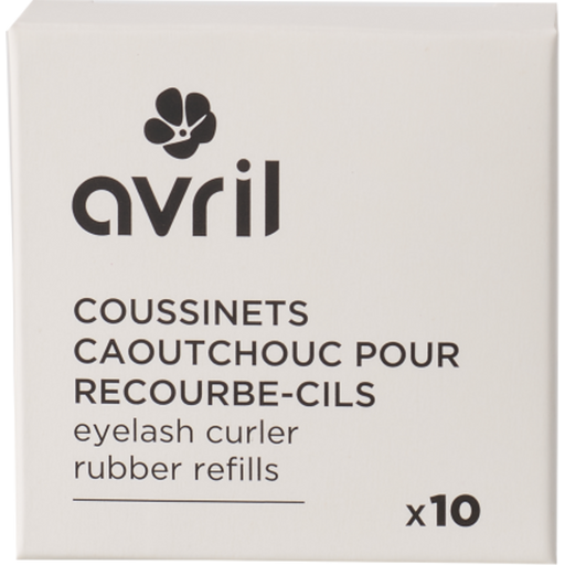 Avril Coussinets Caoutchouc pour Recourbe-Cils - 10 pièces
