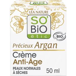 LÉA NATURE SO BiO étic Crème de Jour Anti-Âge - Précieux Argan - 50 ml