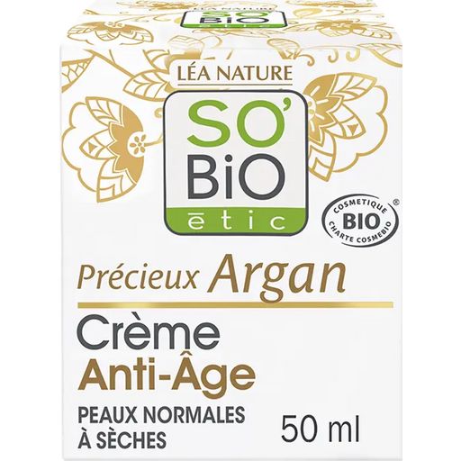 LÉA NATURE SO BiO étic Argan Anti-Age Day Cream - 50 ml