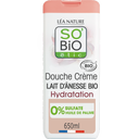 LÉA NATURE SO BiO étic Cremedusche mit Eselsmilch - 650 ml