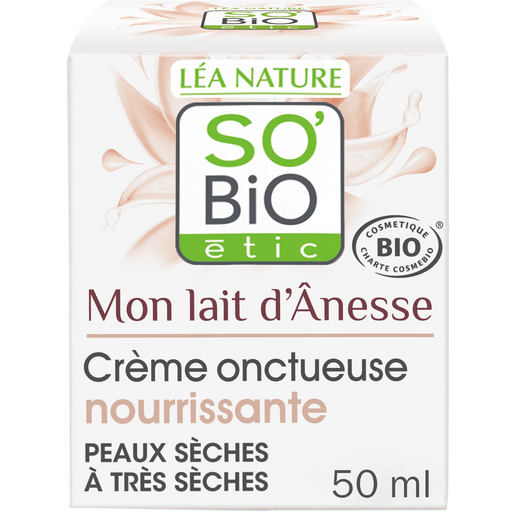 LÉA NATURE SO BiO étic Donkey's Milk Gentle Nourishing Cream - 50 ml