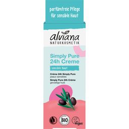 alviana Naturkosmetik Simply Pure Crema 24H - 50 ml