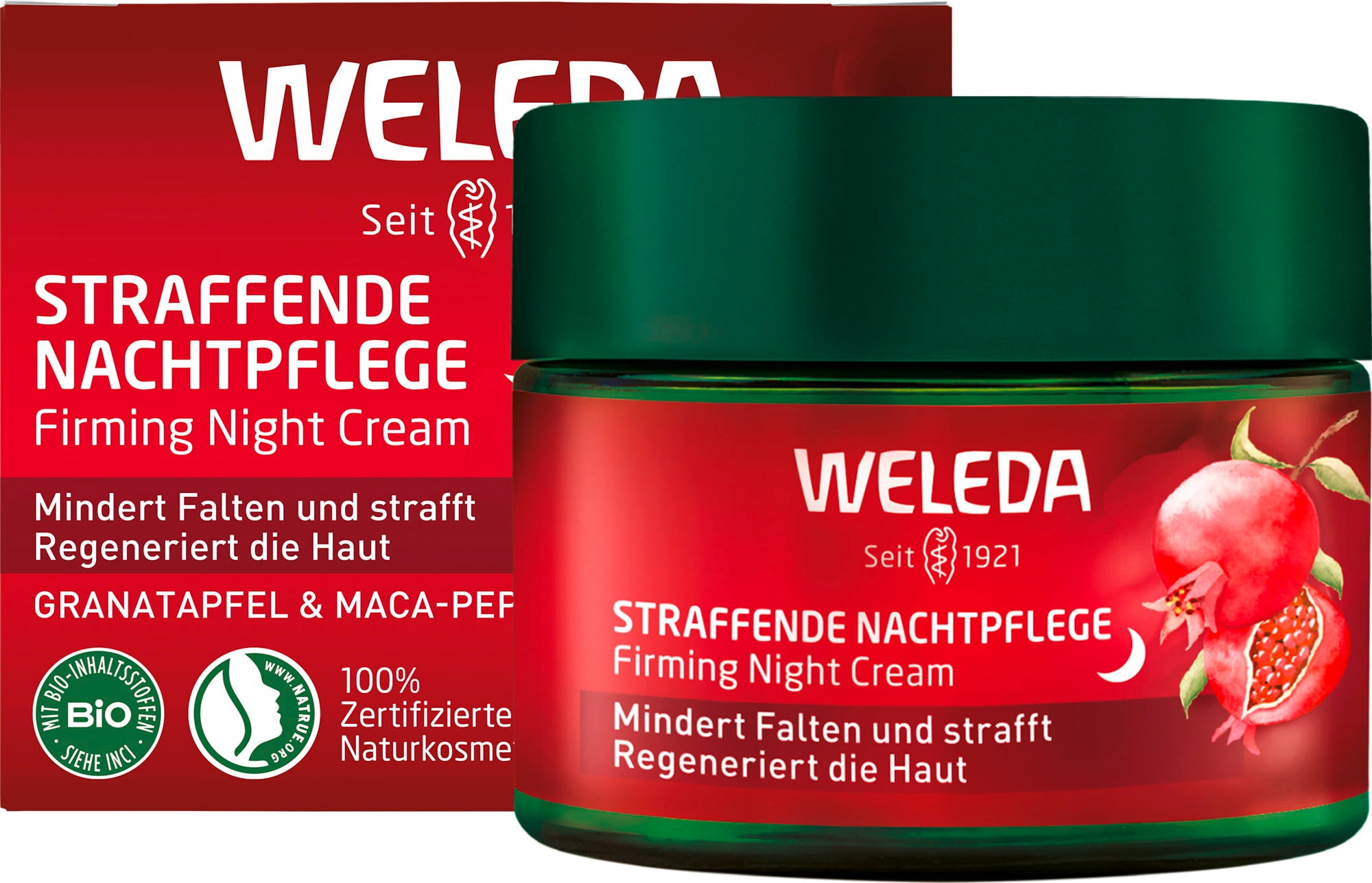 Pomegranate & Maca Peptides Firming Night Cream  - 40 ml