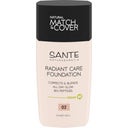 SANTE Naturkosmetik Radiant Care Foundation - 02 Rose Linen