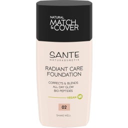 SANTE Naturkosmetik Radiant Care Foundation - 02 Rose Linen