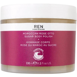 REN Clean Skincare Moroccan Rose Otto Sugar Body Polish