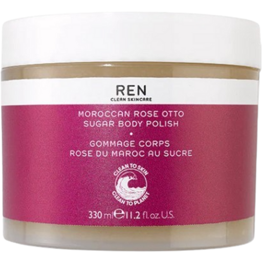 REN Clean Skincare Moroccan Rose Otto Sugar Body Polish - 330 мл