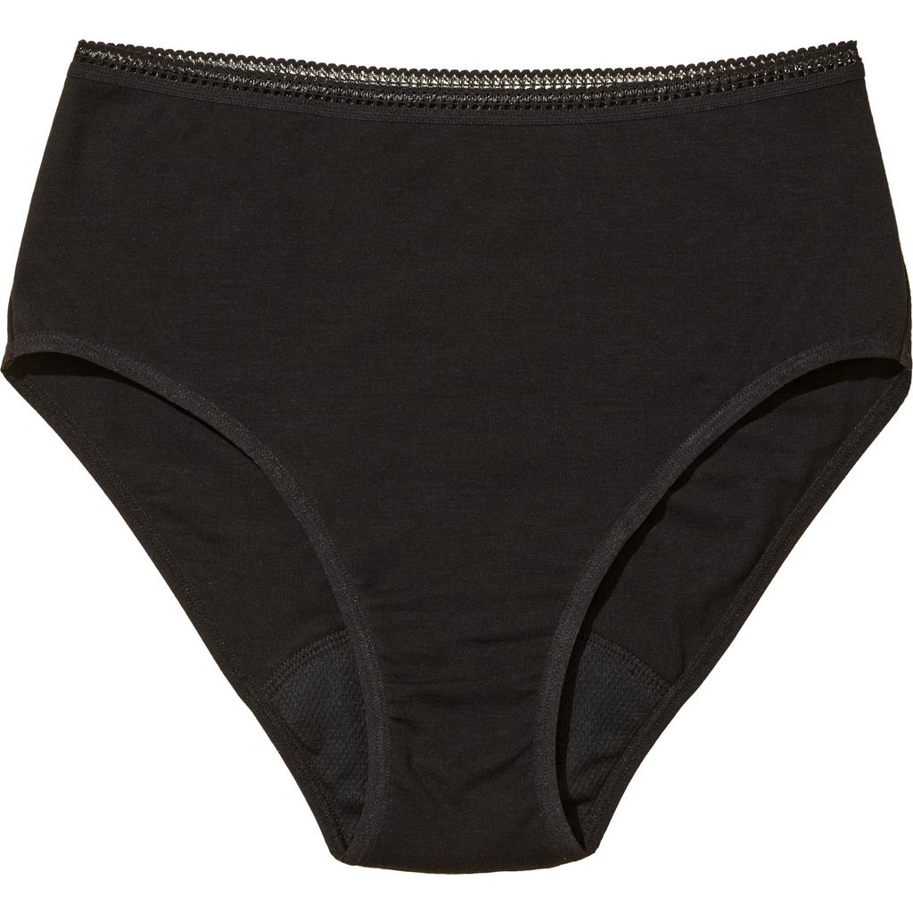 AllMatters Period Underwear - Bikini Black - Ecco-Verde Ireland