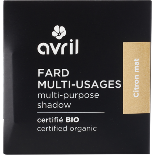 Avril Fard Multi-Usages (Recharge) - Citron Mat