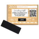 ZAO Refill Rectangle Eye Shadow - 206 Matt Black/Eyeliner Cake