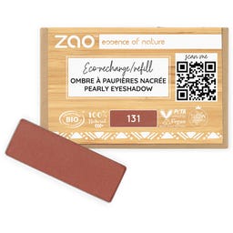 Zao Recharge Ombre à Paupières Rectangle - 131 Sienna Earth