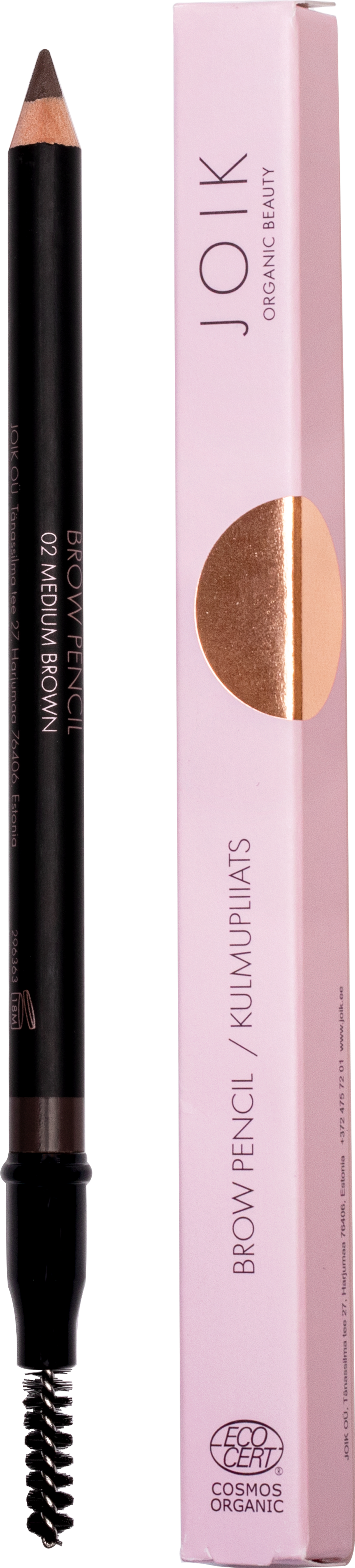 Brow Pencil, 02 Medium Brown (1.1)