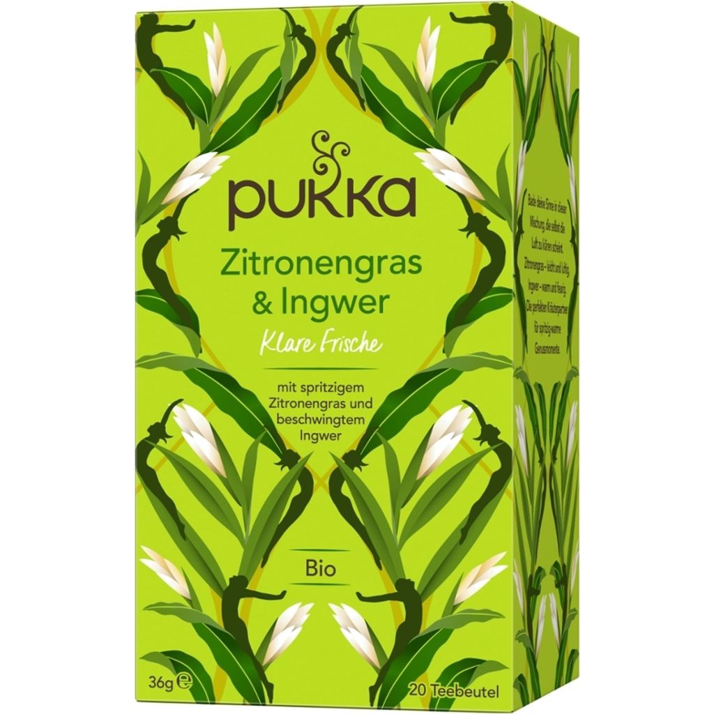 Pukka Infusión Hierbaluisa Y Jengibre Bio 20 Unidades Ecco Verde Tienda Online 3764