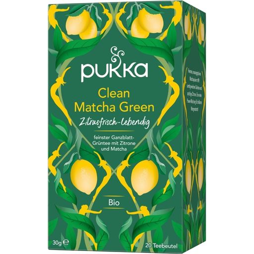 Pukka Thé Vert "Matcha Clean" Bio - 20 pièces