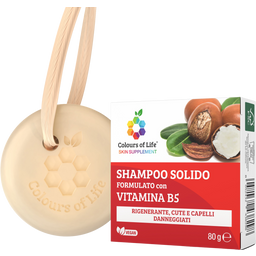Colours of Life szampon do włosów w kostce - witamina B5 - 80 g