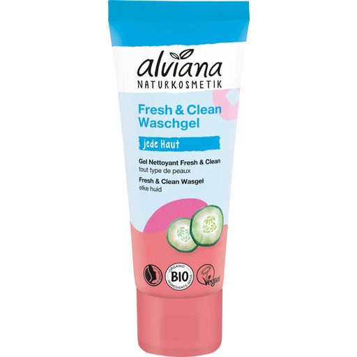 alviana Naturkosmetik Gel Nettoyant Fresh & Clean - 125 ml