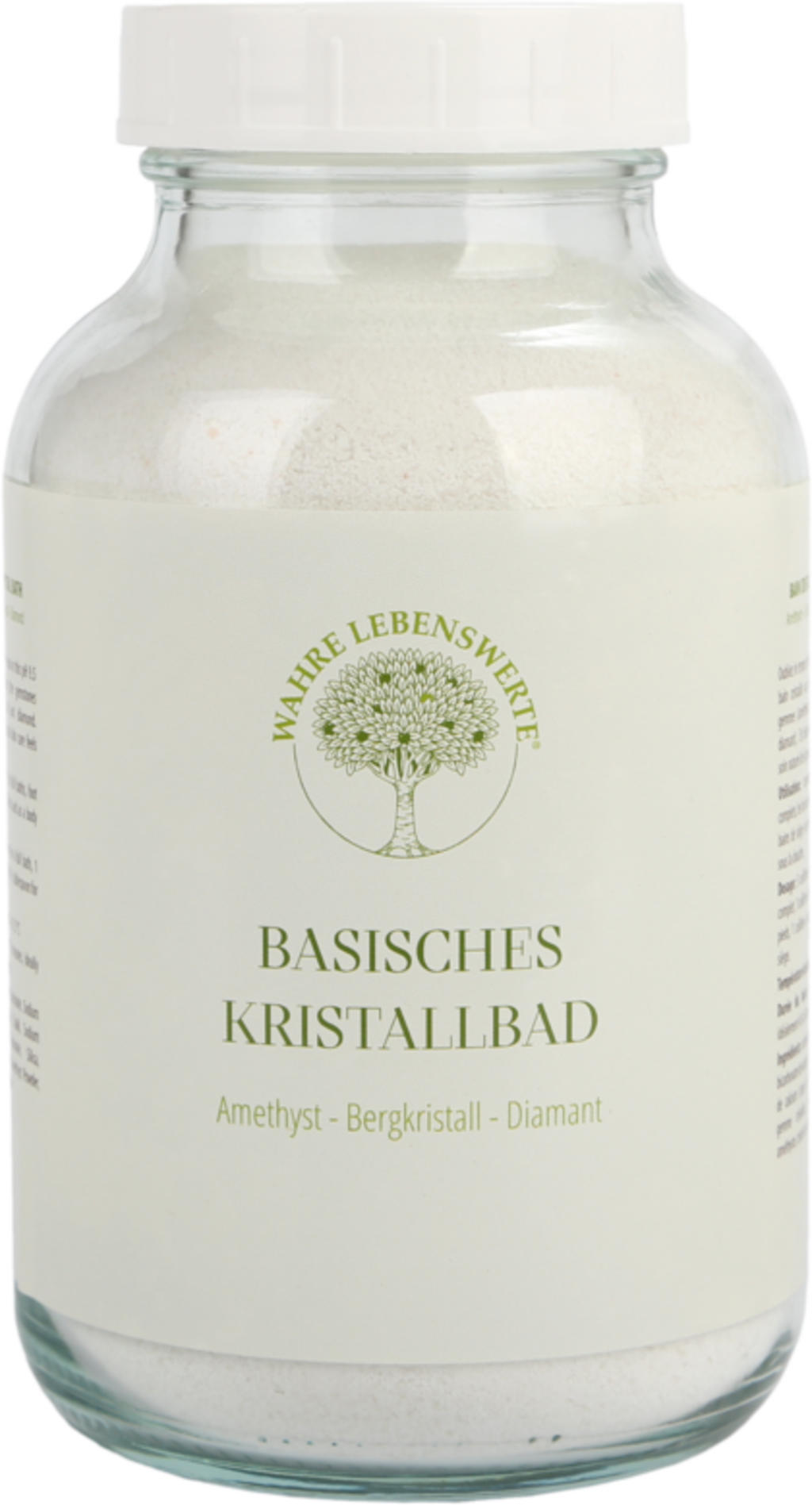 Wahre Lebenswerte Basisches Kristallbad - 1.300 g