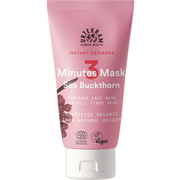 Urtekram 3 Minutes Mask Sea Buckthorn - 75 ml