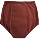 High Waist Period Underwear, Medium Flow - Rust-red  - M