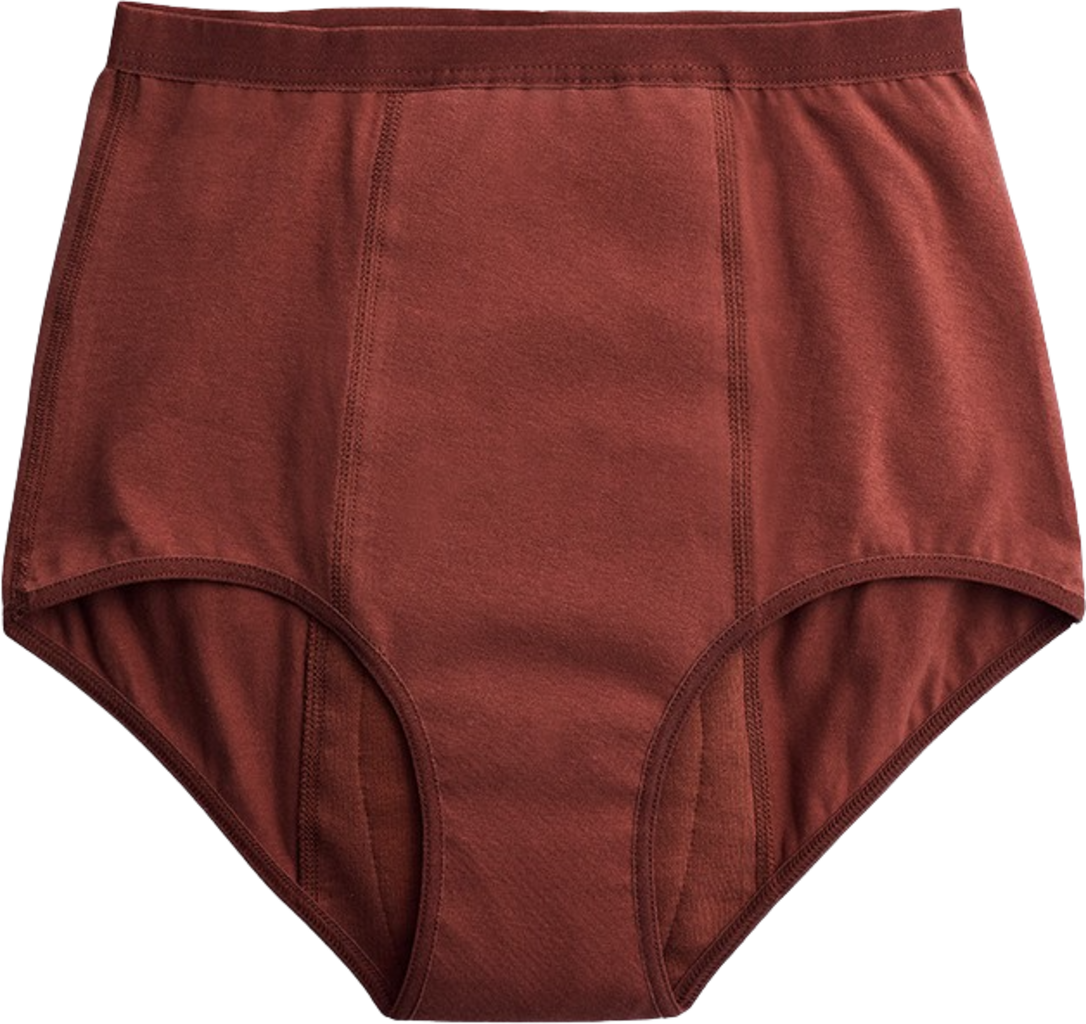 Imse High Waist Period Underwear, Medium Flow - Rust-red - Ecco Verde  Online Shop