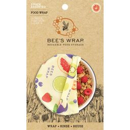 Bee's Wrap Bienenwachstuch Starter Set - Fruit