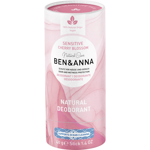 BEN & ANNA Sensitive Deo Papertube - Japanese Blossom