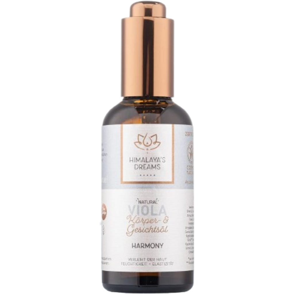Himalaya's Dreams HARMONY Viola Body and Face Oil, 100 ml - Ecco